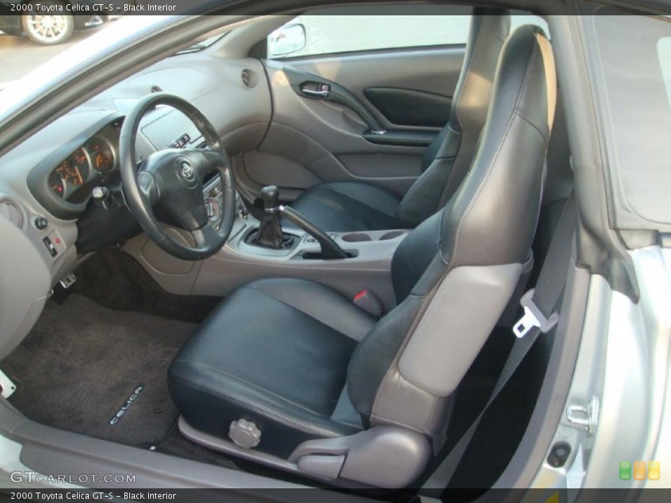 Black Interior Prime Interior for the 2000 Toyota Celica GT-S #45209881