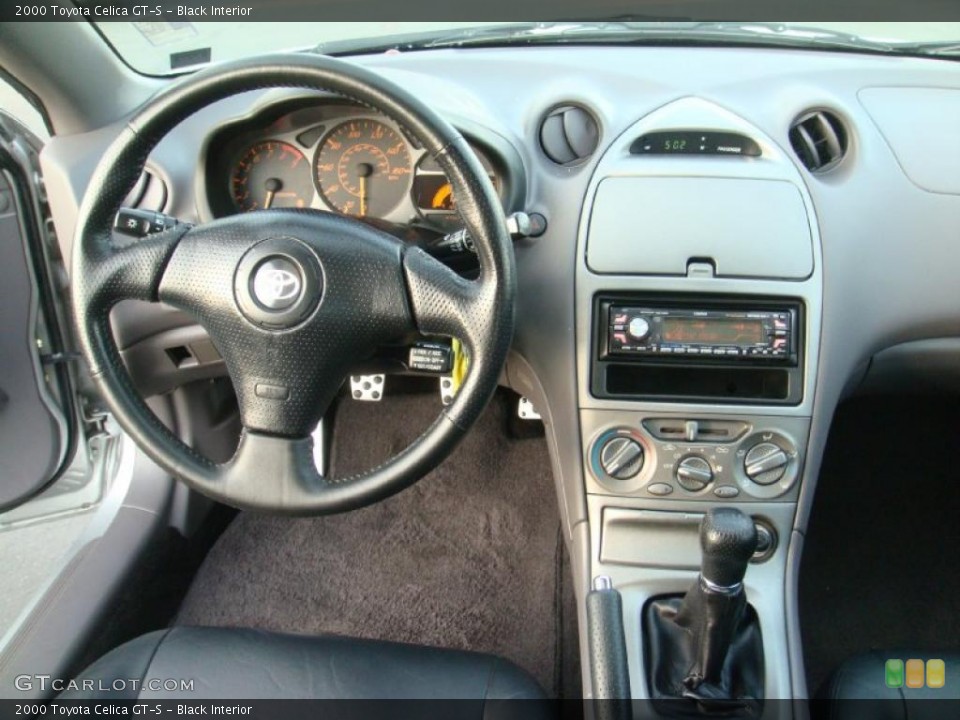 Black Interior Dashboard for the 2000 Toyota Celica GT-S #45209913