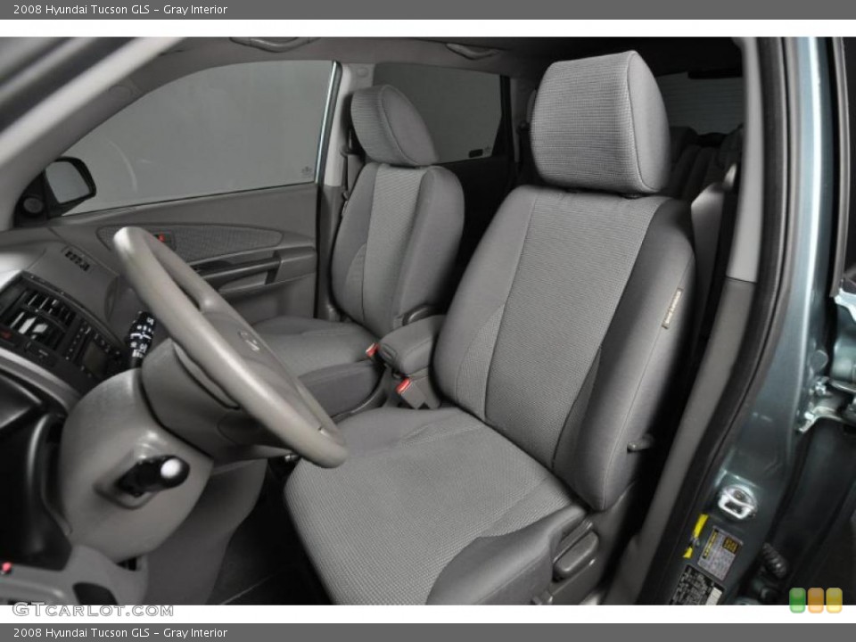 Gray Interior Photo for the 2008 Hyundai Tucson GLS #45214745