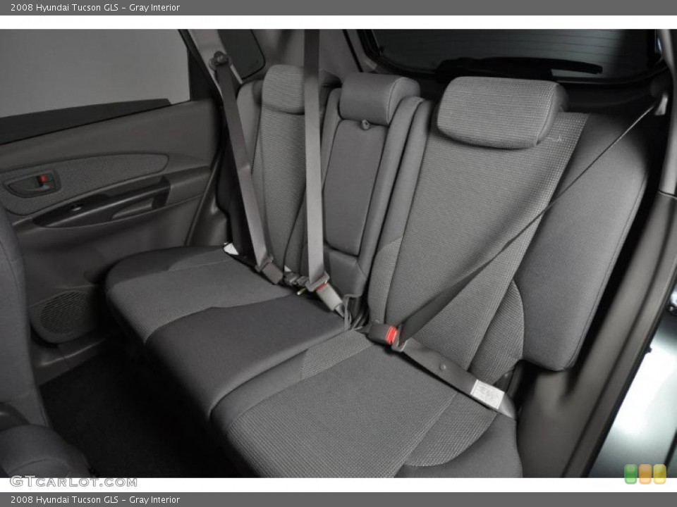 Gray Interior Photo for the 2008 Hyundai Tucson GLS #45214813