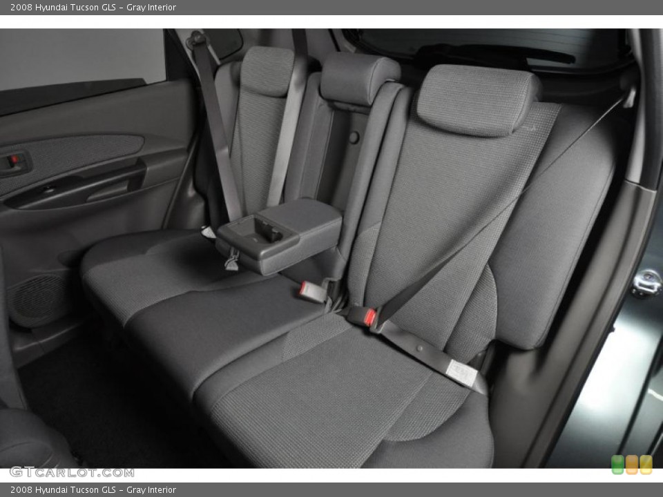Gray Interior Photo for the 2008 Hyundai Tucson GLS #45214829