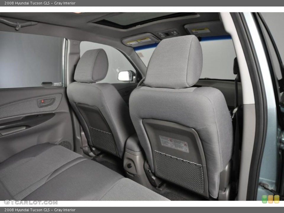 Gray Interior Photo for the 2008 Hyundai Tucson GLS #45214877