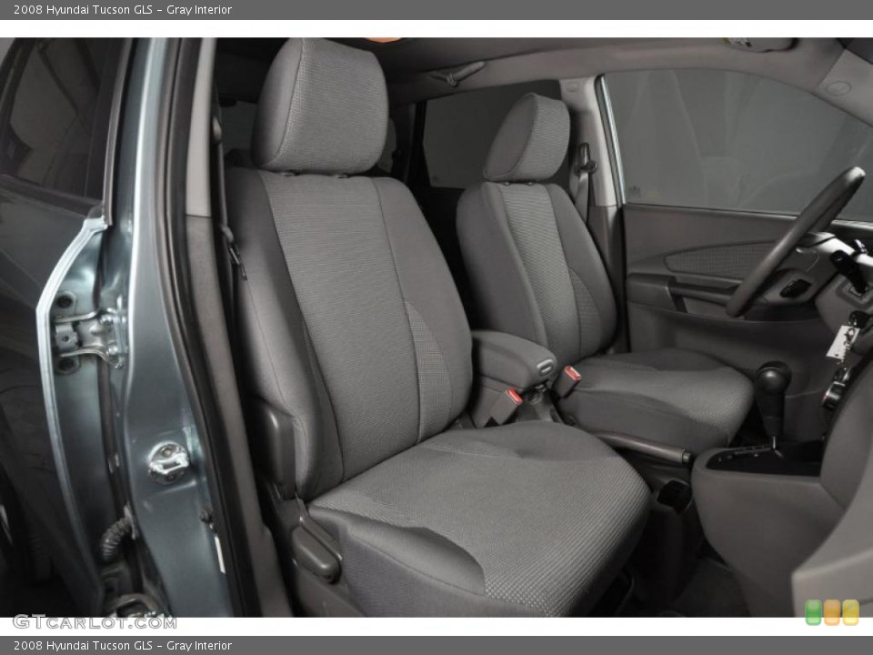 Gray Interior Photo for the 2008 Hyundai Tucson GLS #45214945