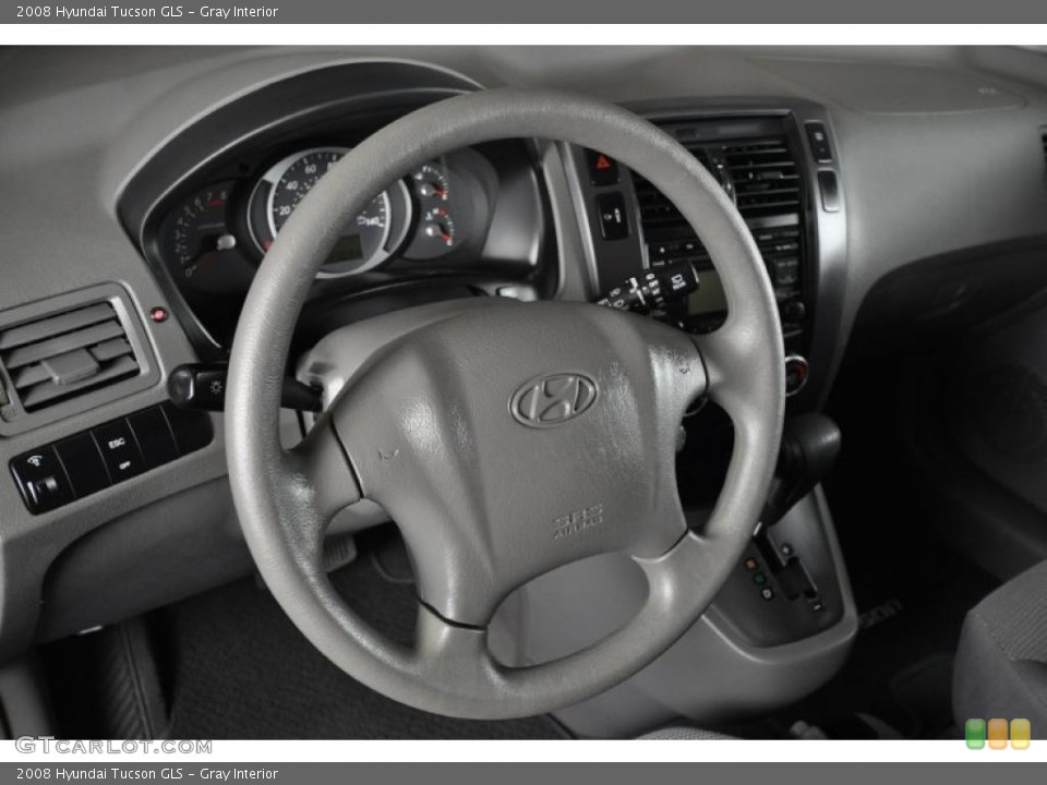 Gray Interior Photo for the 2008 Hyundai Tucson GLS #45214993