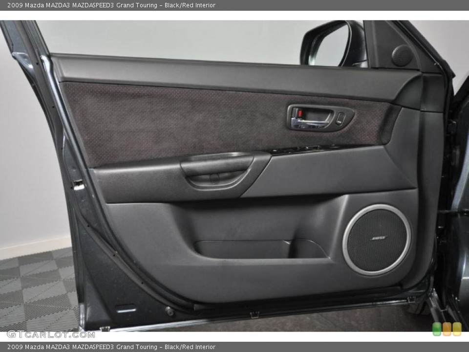 Black/Red Interior Door Panel for the 2009 Mazda MAZDA3 MAZDASPEED3 Grand Touring #45217265