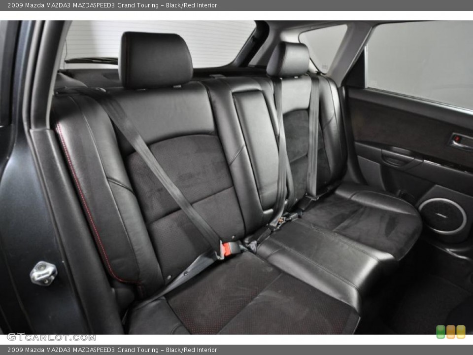 Black/Red Interior Photo for the 2009 Mazda MAZDA3 MAZDASPEED3 Grand Touring #45217449