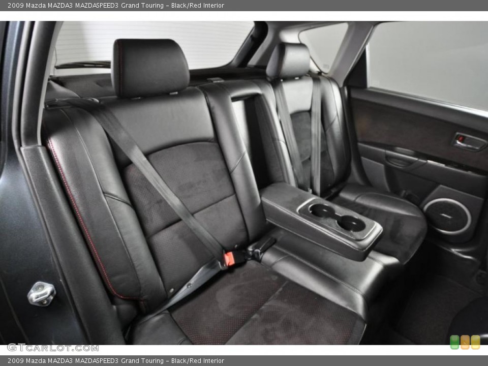 Black/Red Interior Photo for the 2009 Mazda MAZDA3 MAZDASPEED3 Grand Touring #45217465