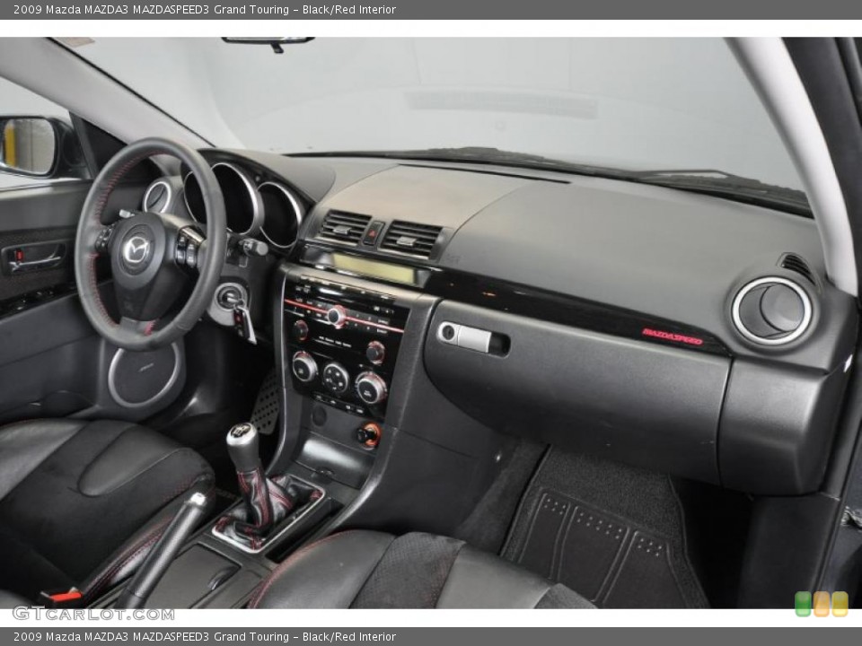 Black/Red Interior Photo for the 2009 Mazda MAZDA3 MAZDASPEED3 Grand Touring #45217497