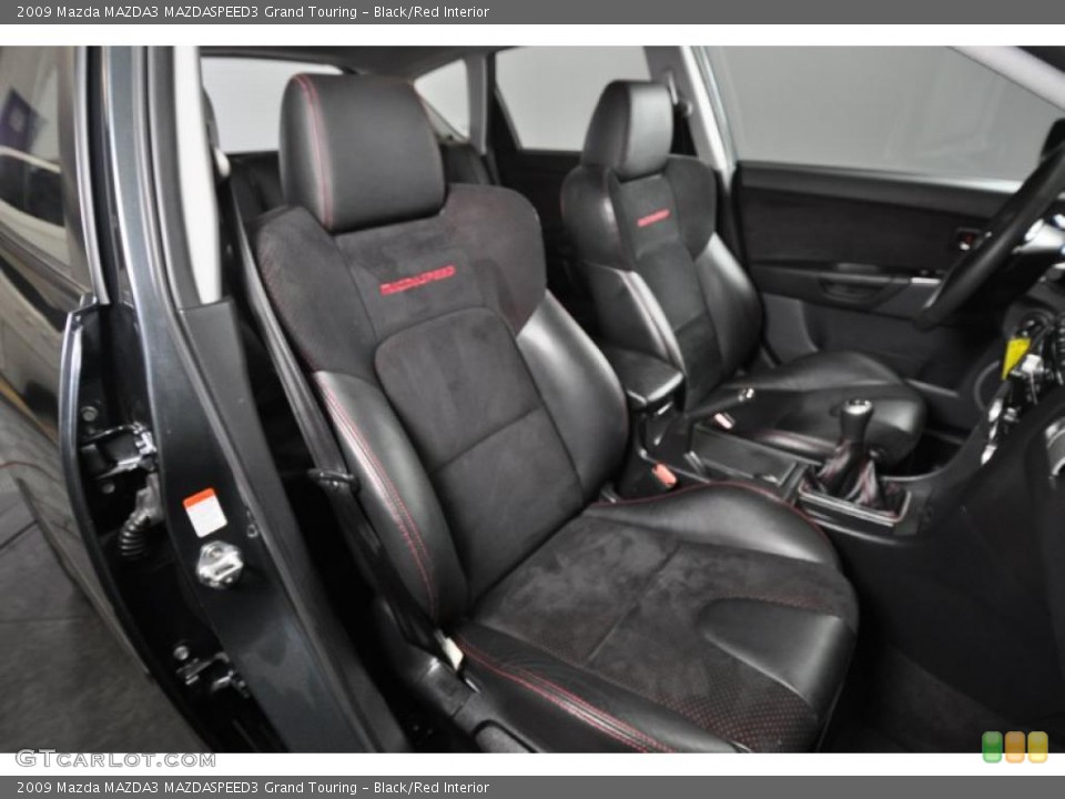 Black/Red Interior Photo for the 2009 Mazda MAZDA3 MAZDASPEED3 Grand Touring #45217517