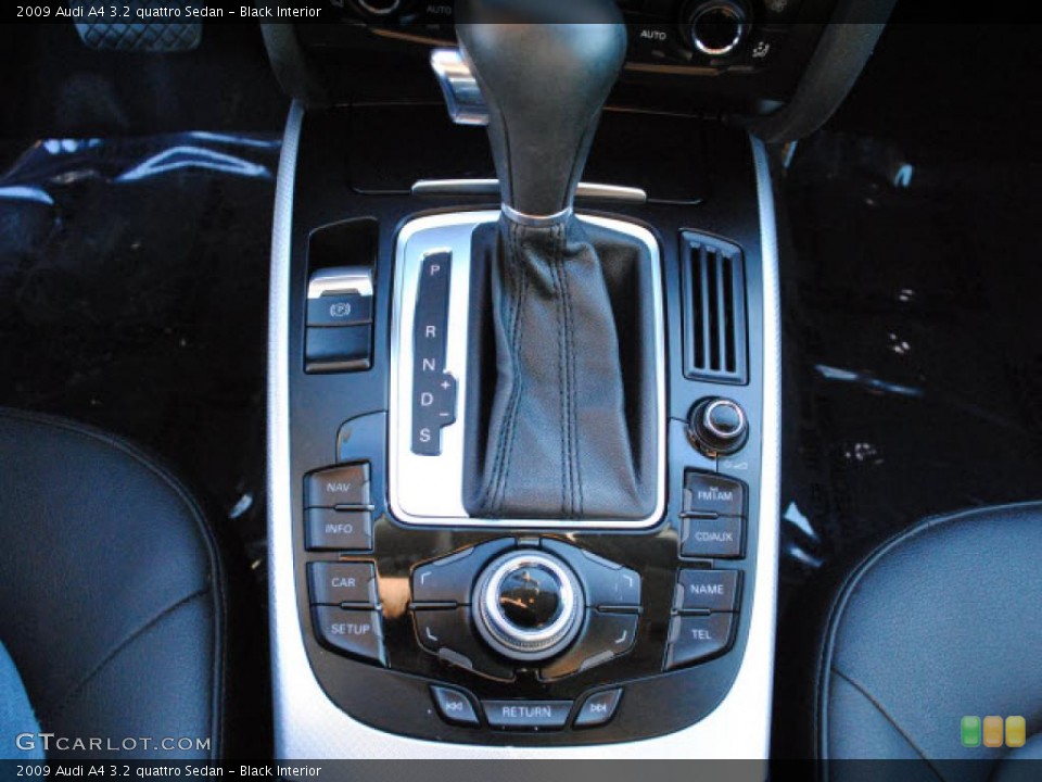 Black Interior Transmission for the 2009 Audi A4 3.2 quattro Sedan #45218061