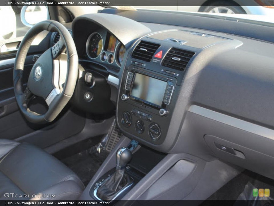Anthracite Black Leather Interior Photo for the 2009 Volkswagen GTI 2 Door #45218150