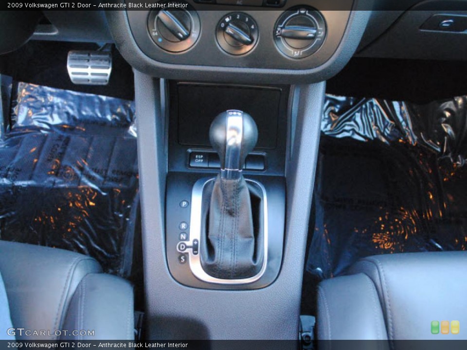 Anthracite Black Leather Interior Transmission for the 2009 Volkswagen GTI 2 Door #45218429