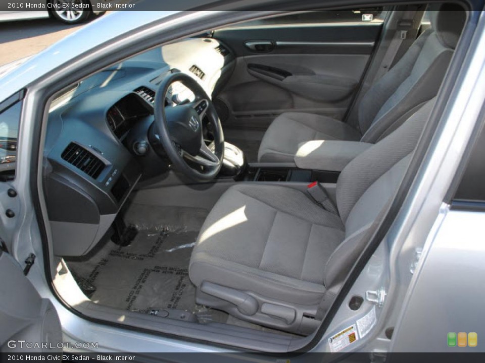 Black Interior Photo for the 2010 Honda Civic EX Sedan #45218673