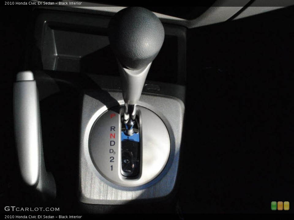 Black Interior Transmission for the 2010 Honda Civic EX Sedan #45218829