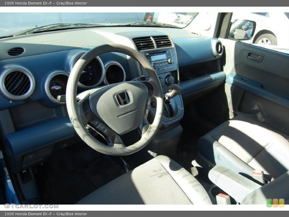Gray/Blue Interior Prime Interior for the 2006 Honda Element EX-P #45220313