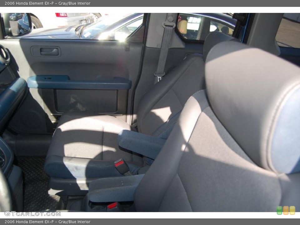 Gray/Blue Interior Photo for the 2006 Honda Element EX-P #45220321