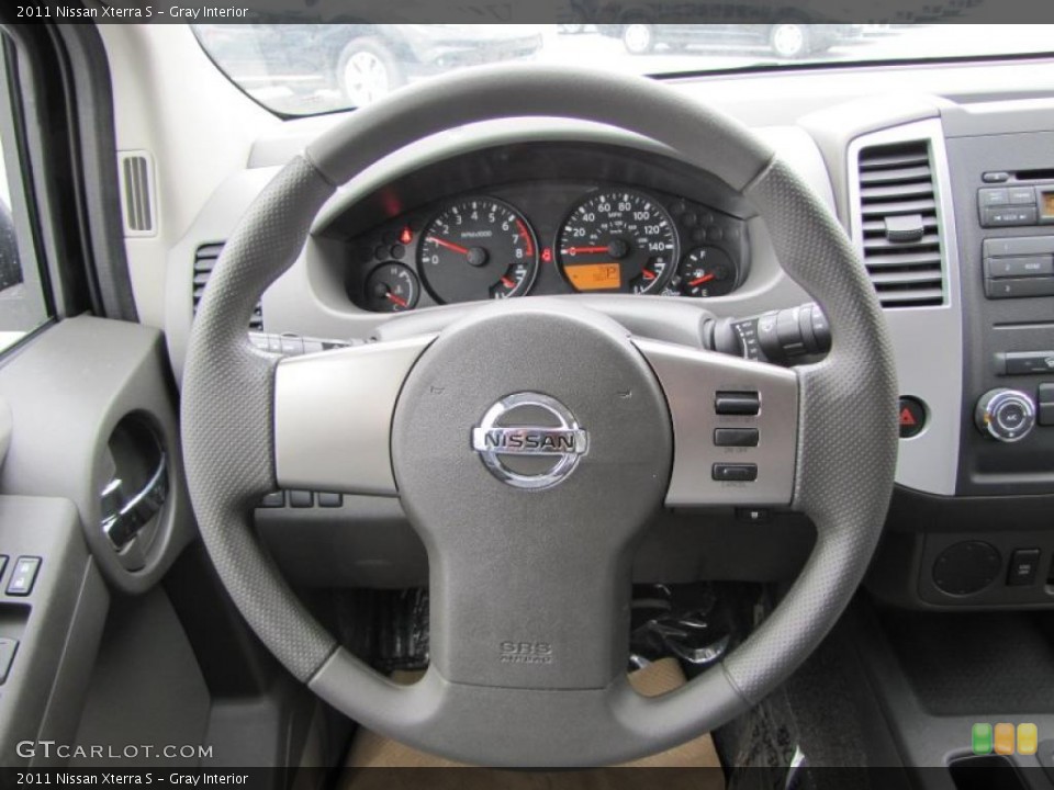 Gray Interior Steering Wheel for the 2011 Nissan Xterra S #45221153