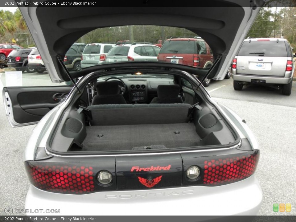 Ebony Black Interior Trunk for the 2002 Pontiac Firebird Coupe #45221845