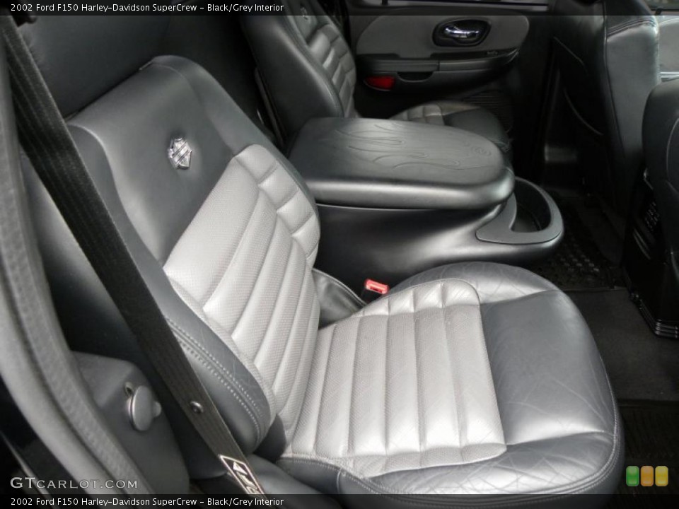 Black Grey Interior Photo For The 2002 Ford F150 Harley