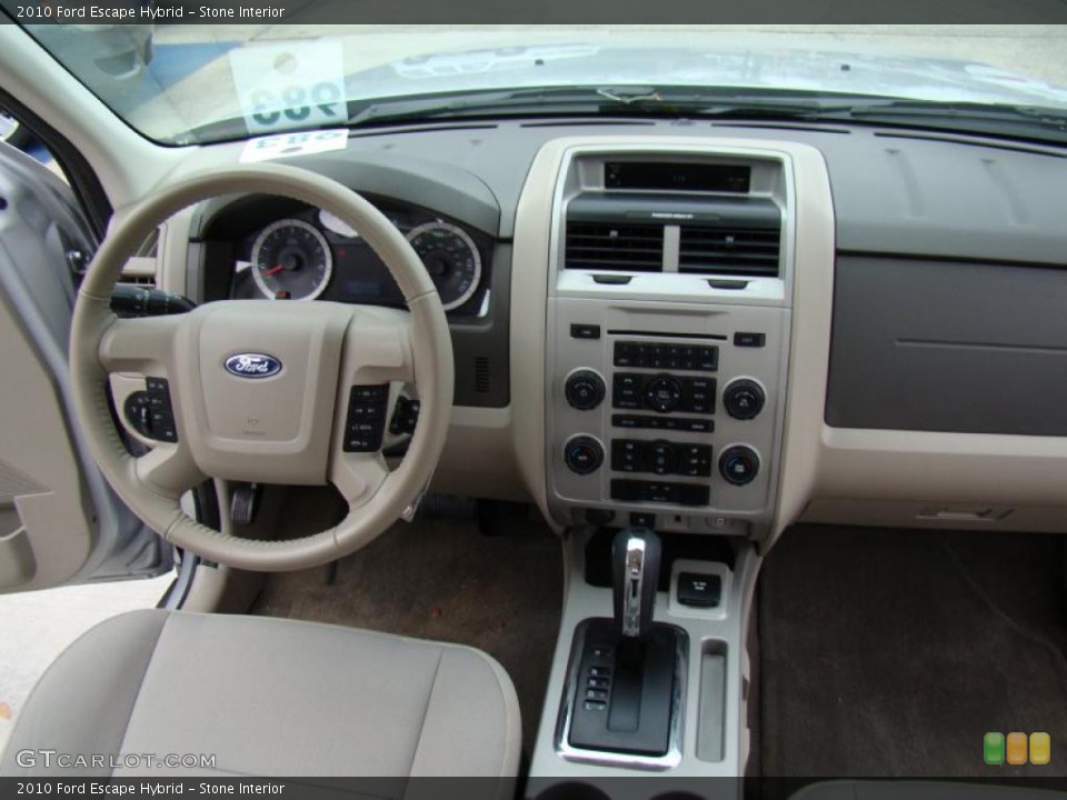 Stone Interior Dashboard for the 2010 Ford Escape Hybrid #45225893