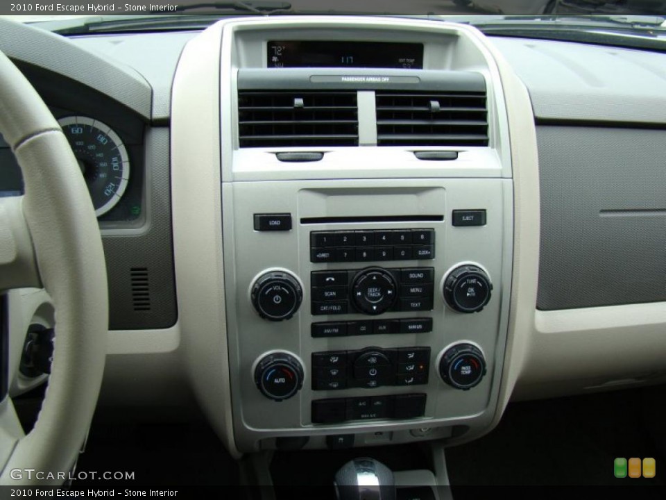 Stone Interior Controls for the 2010 Ford Escape Hybrid #45225953