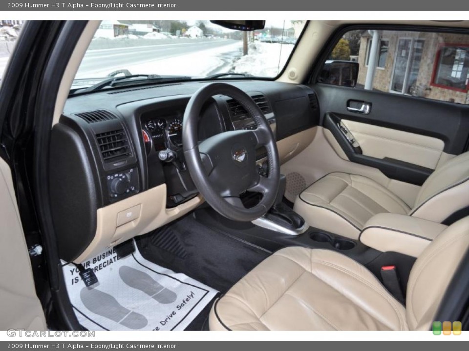 Ebony/Light Cashmere Interior Photo for the 2009 Hummer H3 T Alpha #45235353
