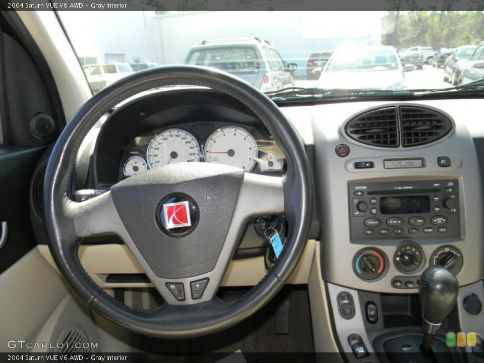 Gray Interior Dashboard for the 2004 Saturn VUE V6 AWD #45235965