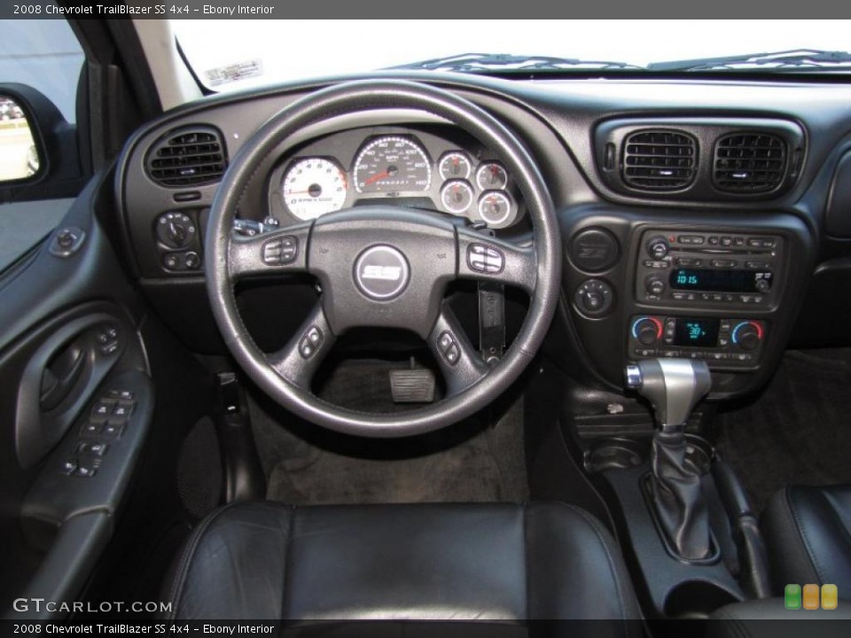 Ebony Interior Dashboard for the 2008 Chevrolet TrailBlazer SS 4x4 #45236193