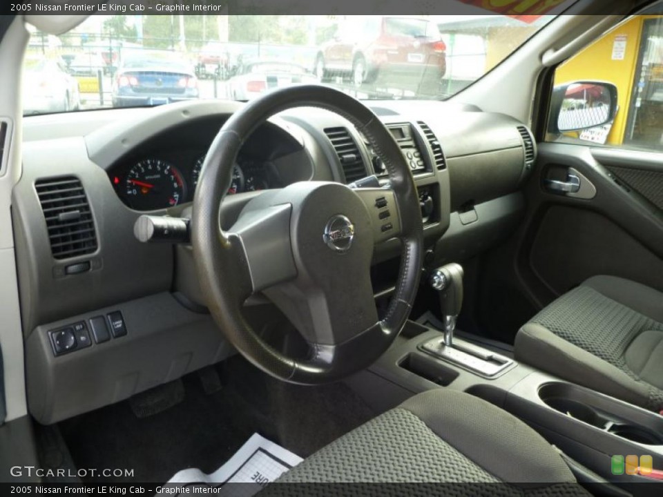 Graphite Interior Prime Interior for the 2005 Nissan Frontier LE King Cab #45236525