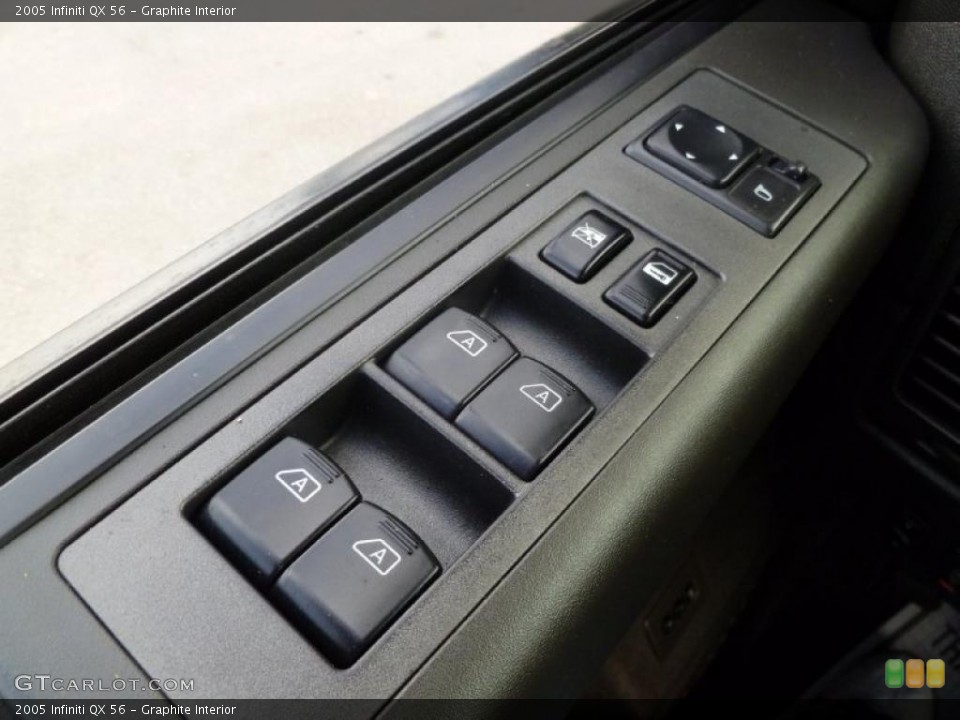 Graphite Interior Controls for the 2005 Infiniti QX 56 #45237105
