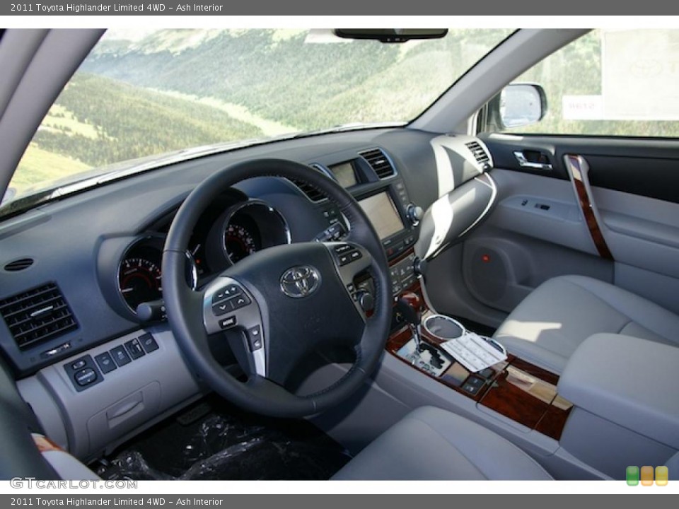 Ash Interior Prime Interior for the 2011 Toyota Highlander Limited 4WD #45237797