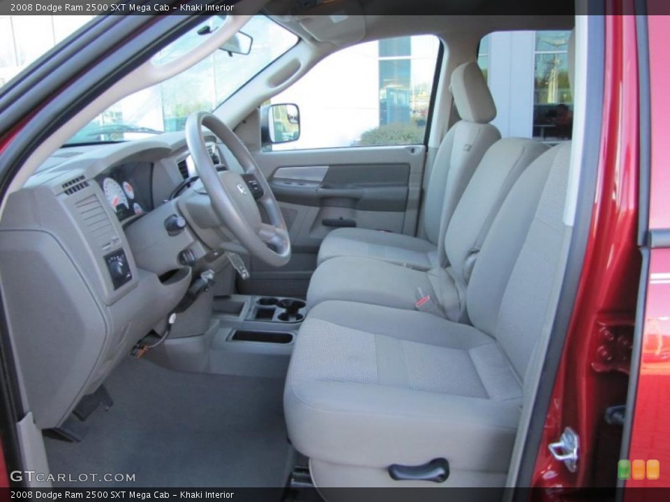 Khaki Interior Photo for the 2008 Dodge Ram 2500 SXT Mega Cab #45239313