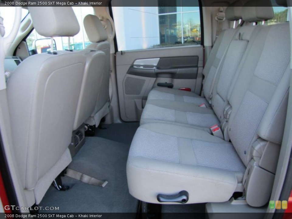 Khaki Interior Photo for the 2008 Dodge Ram 2500 SXT Mega Cab #45239325