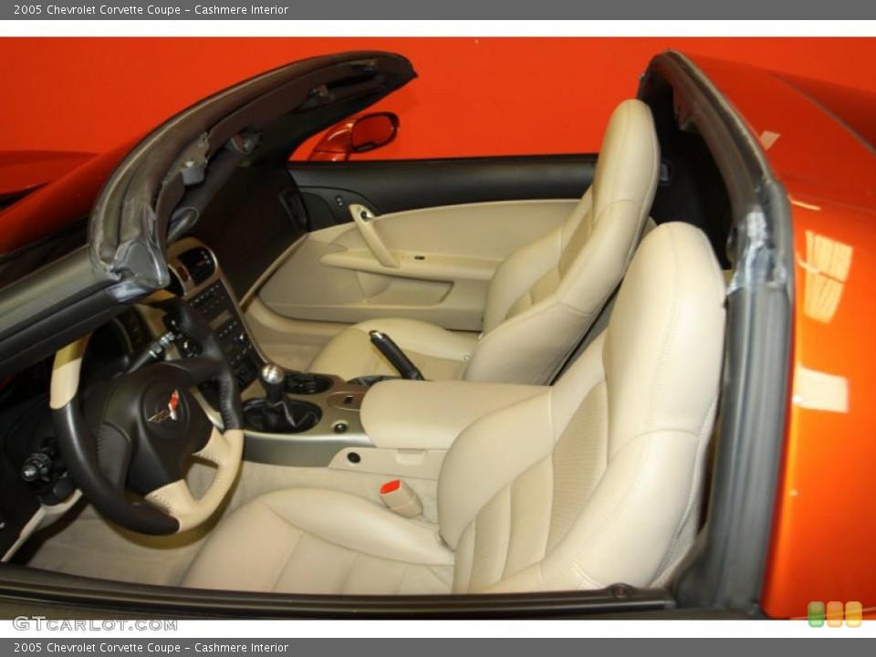 Cashmere Interior Photo for the 2005 Chevrolet Corvette Coupe #45239929