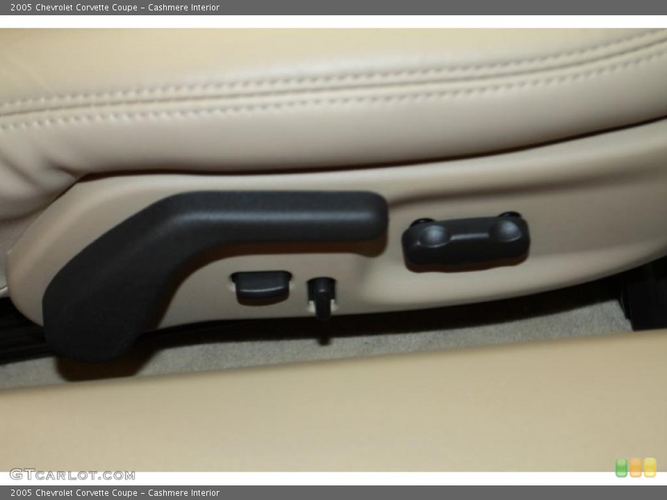 Cashmere Interior Controls for the 2005 Chevrolet Corvette Coupe #45239958