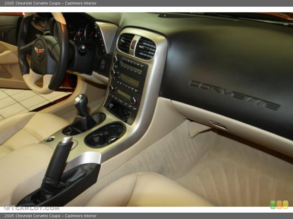 Cashmere Interior Dashboard for the 2005 Chevrolet Corvette Coupe #45240094