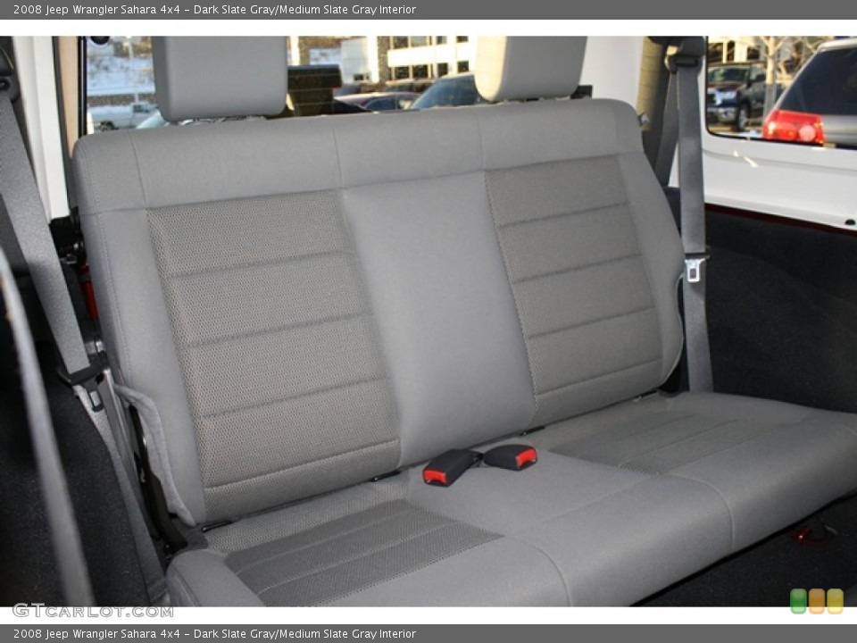 Dark Slate Gray/Medium Slate Gray Interior Photo for the 2008 Jeep Wrangler Sahara 4x4 #45243418