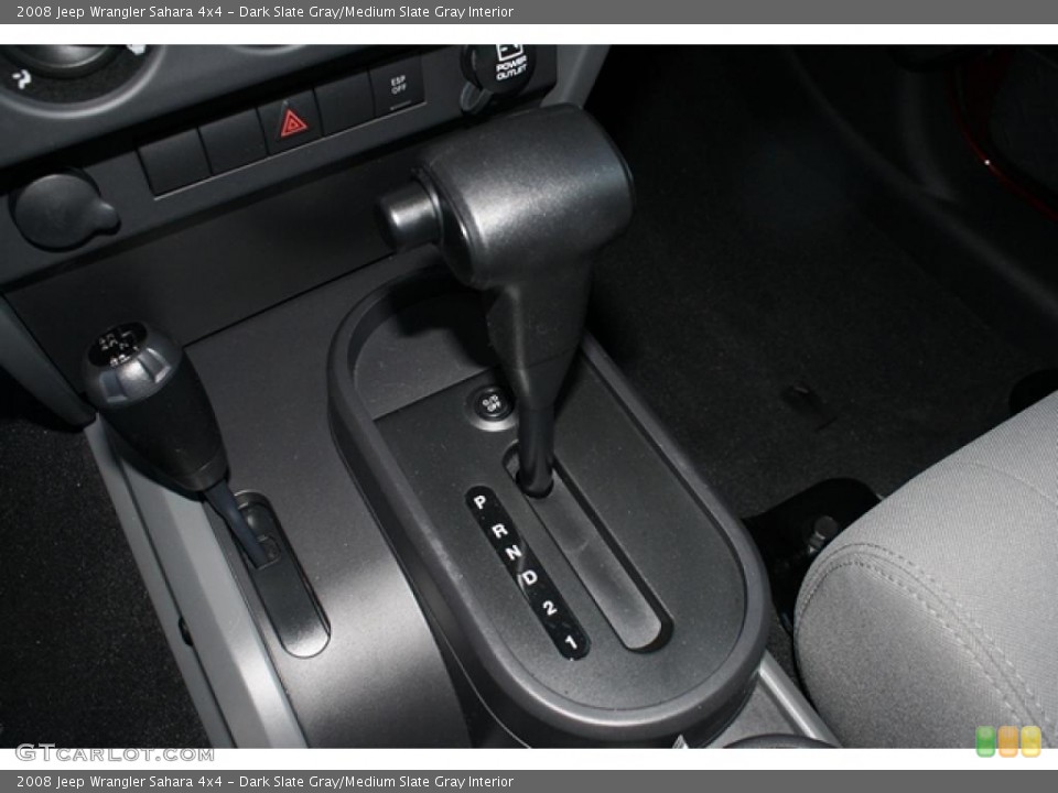Dark Slate Gray/Medium Slate Gray Interior Transmission for the 2008 Jeep Wrangler Sahara 4x4 #45243742