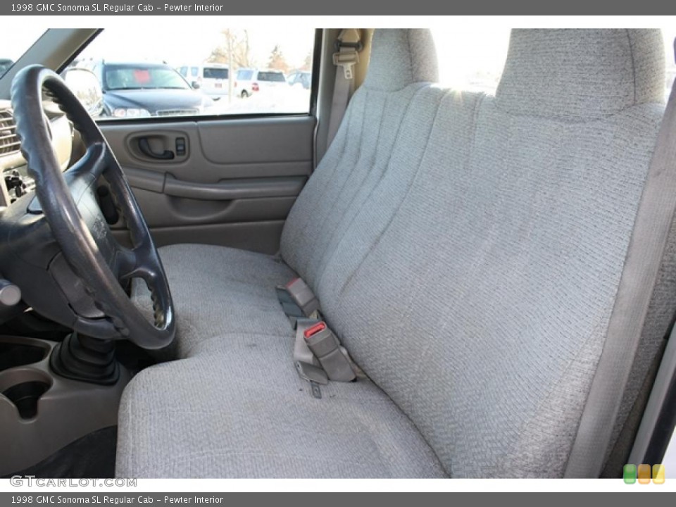 Pewter 1998 GMC Sonoma Interiors