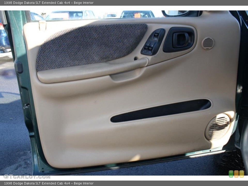 Beige Interior Door Panel for the 1998 Dodge Dakota SLT Extended Cab 4x4 #45245478