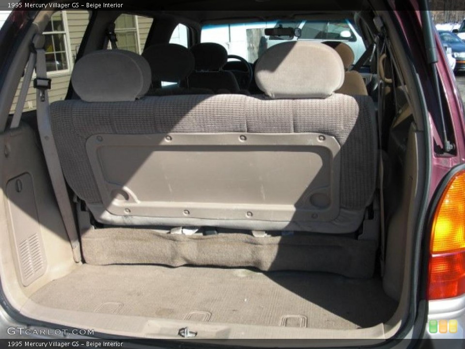 Beige Interior Trunk for the 1995 Mercury Villager GS #45246026