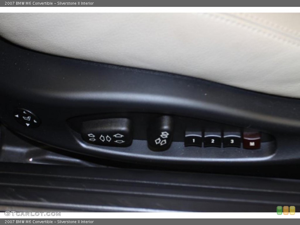 Silverstone II Interior Controls for the 2007 BMW M6 Convertible #45246600