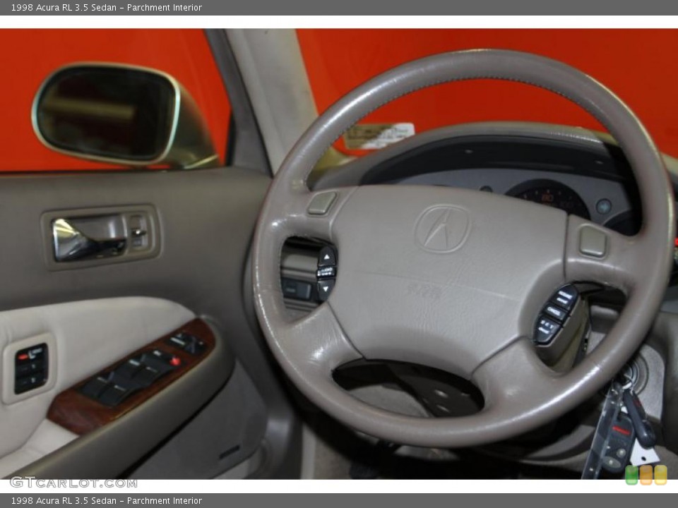 Parchment Interior Steering Wheel for the 1998 Acura RL 3.5 Sedan #45248888