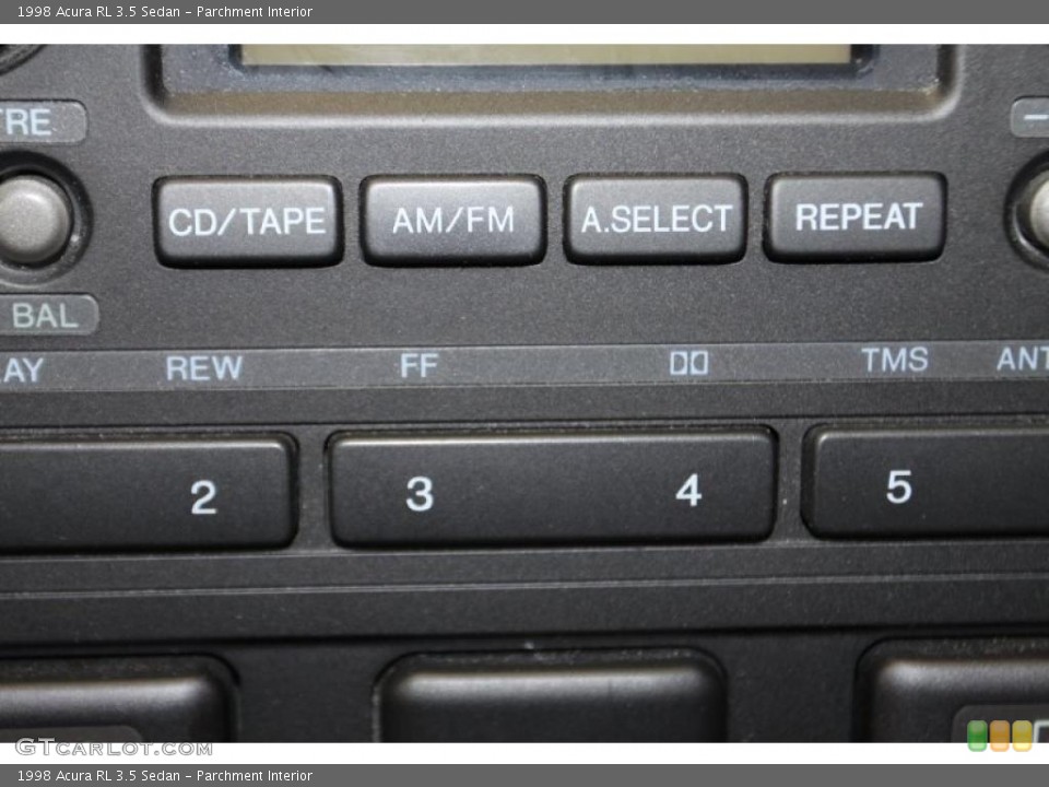 Parchment Interior Controls for the 1998 Acura RL 3.5 Sedan #45248980