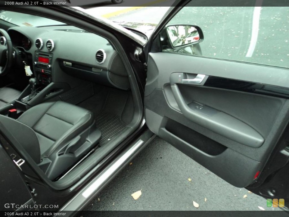 Black Interior Photo for the 2008 Audi A3 2.0T #45249040
