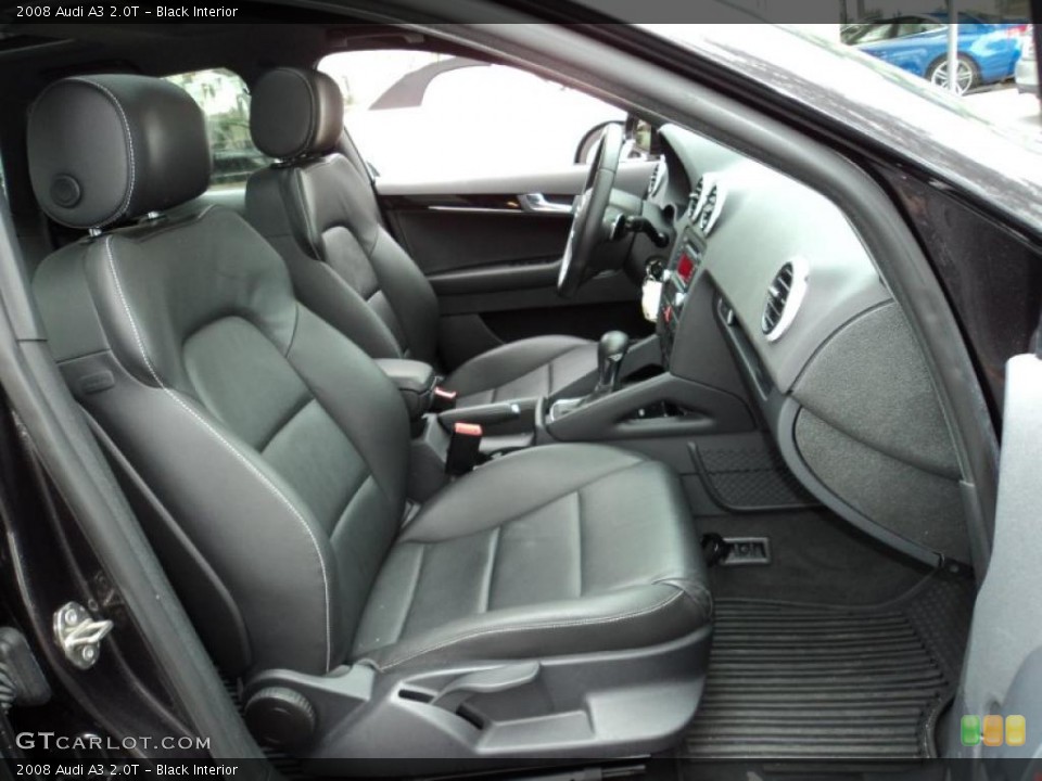 Black Interior Photo for the 2008 Audi A3 2.0T #45249044