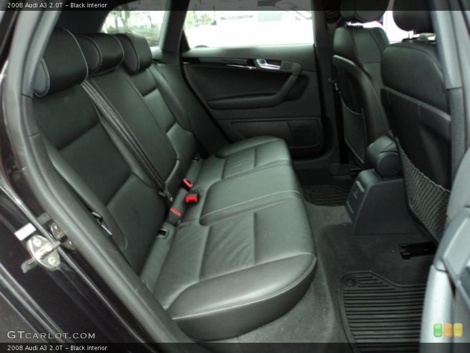 Black Interior Photo for the 2008 Audi A3 2.0T #45249052