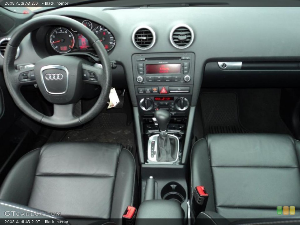 Black Interior Dashboard for the 2008 Audi A3 2.0T #45249076