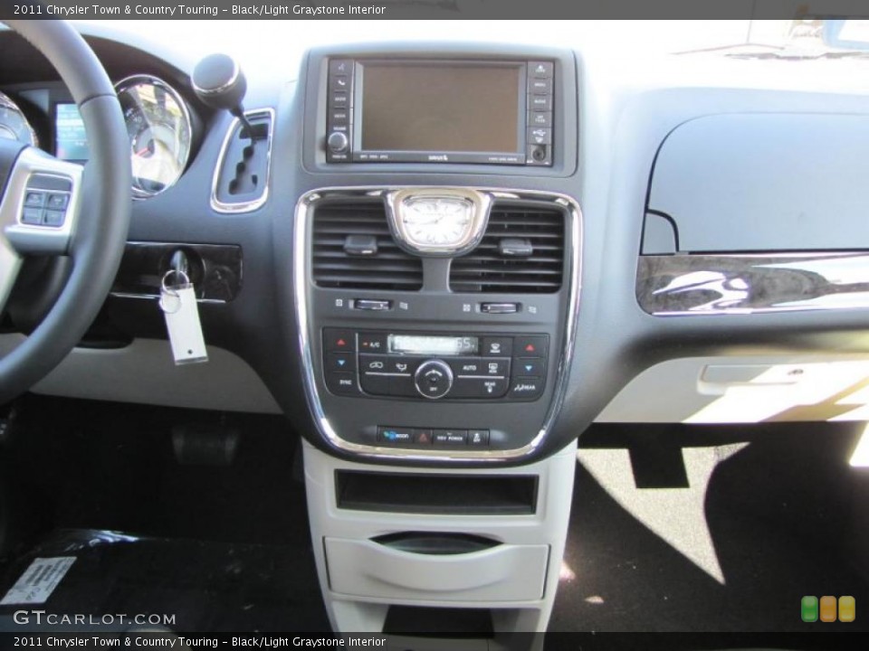 Black/Light Graystone Interior Dashboard for the 2011 Chrysler Town & Country Touring #45249412