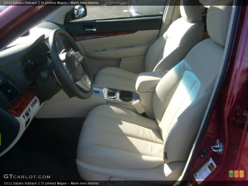 Warm Ivory Interior Photo for the 2011 Subaru Outback 2.5i Limited Wagon #45251940